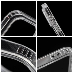 Θήκη Drop Glue Colorful Ring Mag Cover Apple iPhone 17 Pro Max (6.9") Transparent/Grey