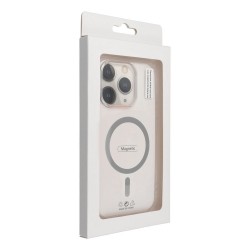 Θήκη Drop Glue Colorful Ring Mag Cover Apple iPhone 17 Pro Max (6.9") Transparent/Grey