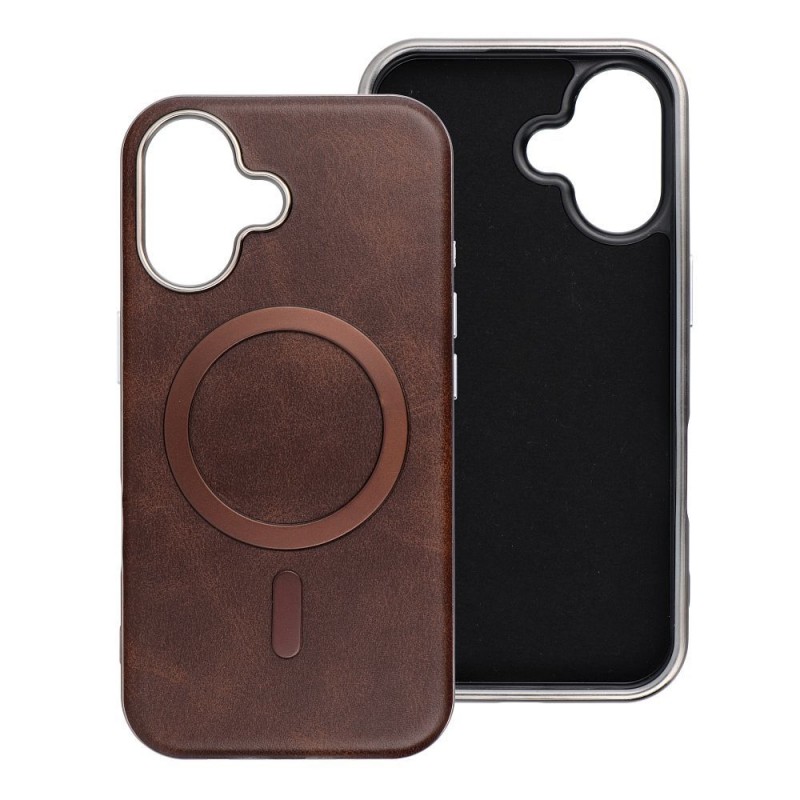 Θήκη Gentleman Mag Cover For iPhone 17 Pro Max (6.9") Brown