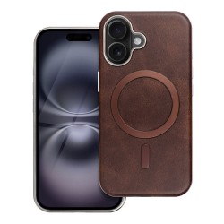 Θήκη Gentleman Mag Cover For iPhone 17 (6.3") Brown