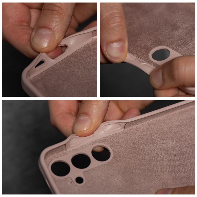 Θήκη Silicone Cover 2mm Xiaomi Poco X7 Pro Sand Pink