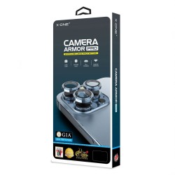Γυαλί Προστασίας X-ONE Sapphire Camera Armor Pro iPhone 17 Pro (6.3") Silver