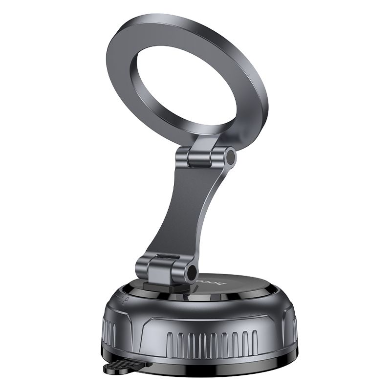 Βάση Αυτοκινήτου Hoco H92 Car Holder Magnetic with Adjustable Suction Cup Black Metal Gray