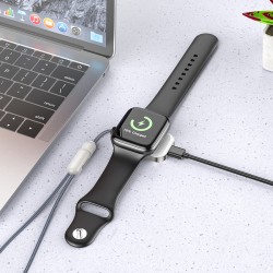 Ασύρματος Φορτιστής Borofone Wireless Induction Charger BQ25 for iWatch 2,5W Black