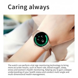 Smartwatch Blavec M-01 Vesta HD AMOLED Voice Call (SWM01-RG) Rose Gold