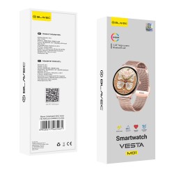 Smartwatch Blavec M-01 Vesta HD AMOLED Voice Call (SWM01-RG) Rose Gold
