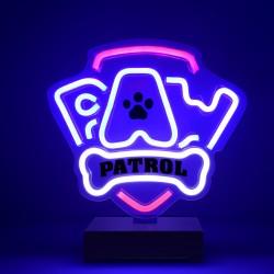 Επιτραπέζιο Φωτιστικό Paw Patrol Neon LED on a Stand - Logo OW-120146 Outlet