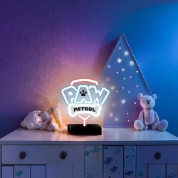 Επιτραπέζιο Φωτιστικό Paw Patrol Neon LED on a Stand - Logo OW-120146 Outlet