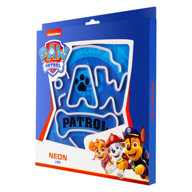 Επιτραπέζιο Φωτιστικό Paw Patrol Neon LED on a Stand - Logo OW-120146 Outlet