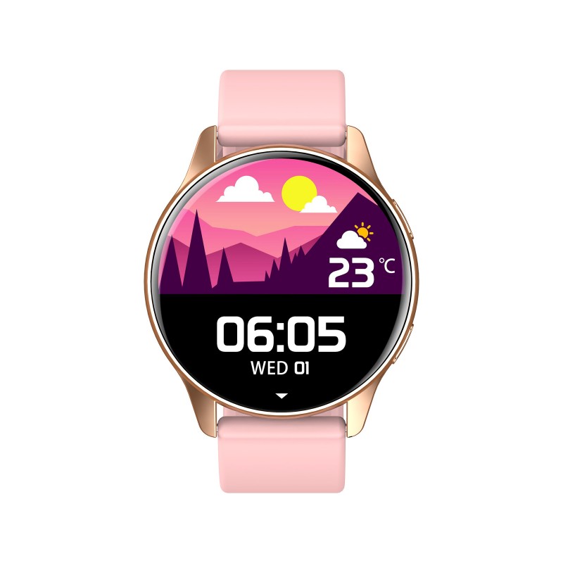 Smartwatch Forever SB-115 Lite Round Rose Gold