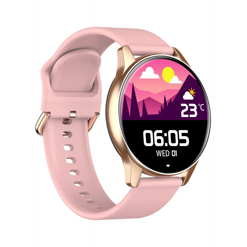 Smartwatch Forever SB-115 Lite Round Rose Gold