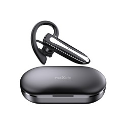 Ακουστικό Bluetooth Maxlife Bluetooth Headset MXBH-01 with Charging Case Black