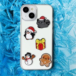 3D Stickers for Cases Christmas (5pcs)