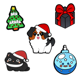 3D Stickers for Cases Christmas (5pcs)