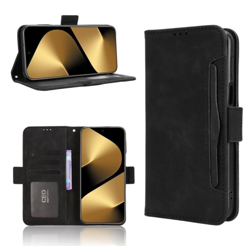 Θήκη Book Leather Wallet Huawei Pura 80 Pro Black