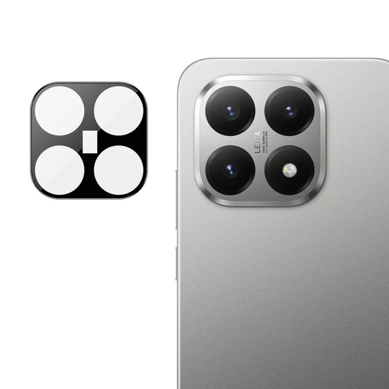 Γυαλί Προστασίας Camera Lens Xiaomi 15T / 15T Pro Tempered Glass 9H AntiCrash / AntiShock Black