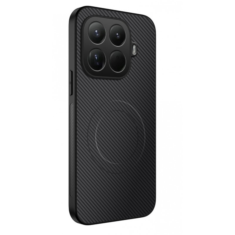 Θήκη Carbon Fiber Texture Magsafe Cover Xiaomi 15T Pro Black