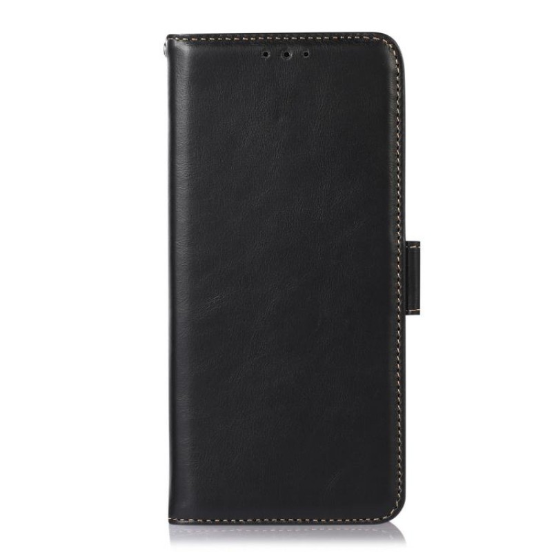 Θήκη Book Side Buckle Leather Cover Xiaomi 15T Pro Black