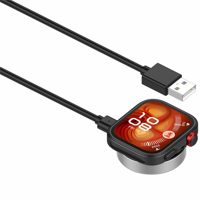 Ασύρματος Φορτιστής Huawei Watch GT 6 (41mm) / GT 6 Pro (46mm) / GT 6 (46mm) Qi Wireless Charging Pad Aluminium Black