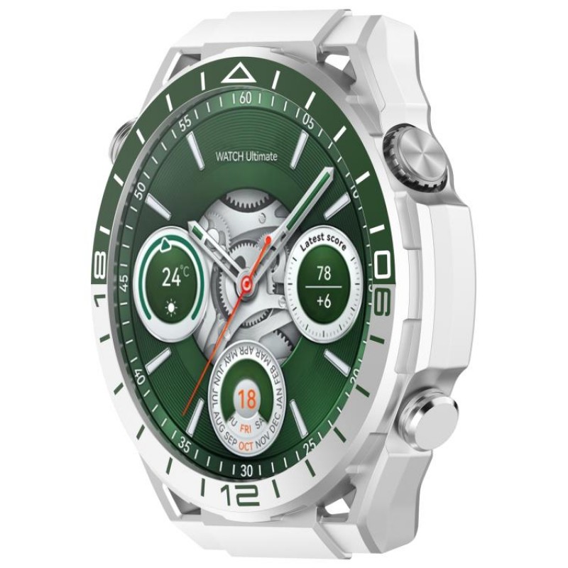 Θήκη Electroplated PC Cover with Scale Huawei GT 6 Pro (46mm) Silver/Green