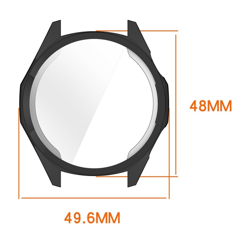 Θήκη TPU Full Glass Screen Protector Huawei GT 6 (46mm) Transparent