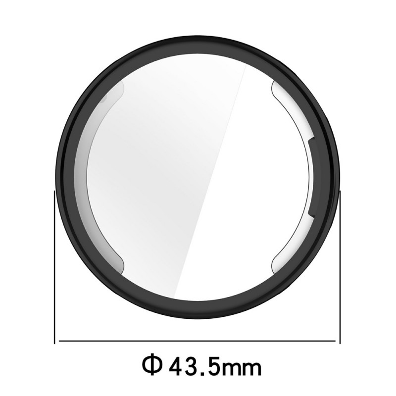 Θήκη Electroplated PC Full Screen Cover Xiaomi Watch S4 41mm Transparent