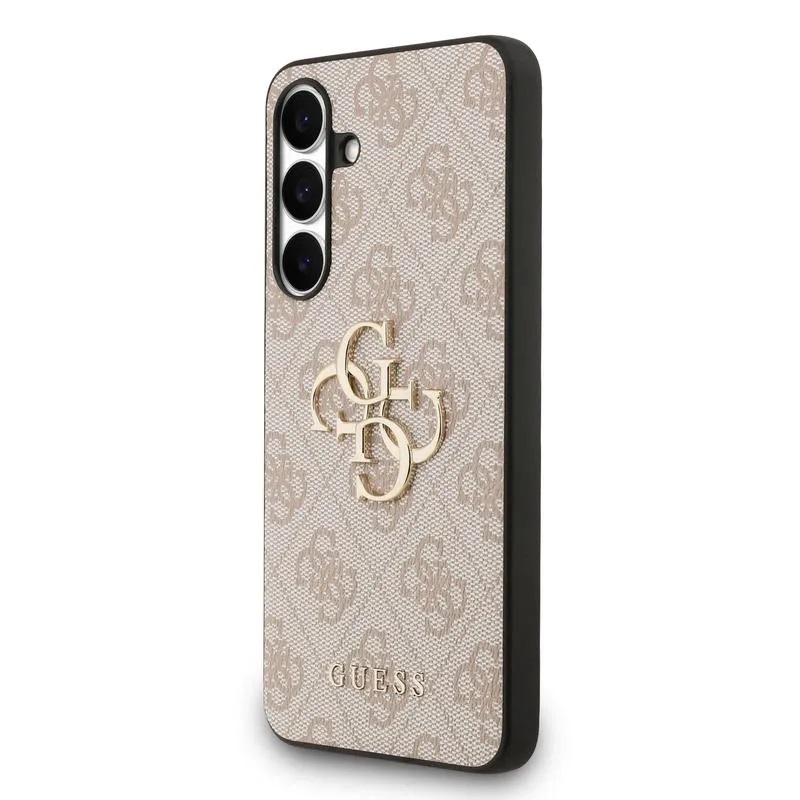 Θήκη Guess PU 4G Metal Logo Cover Samsung Galaxy S25 FE 5G S731 Pink