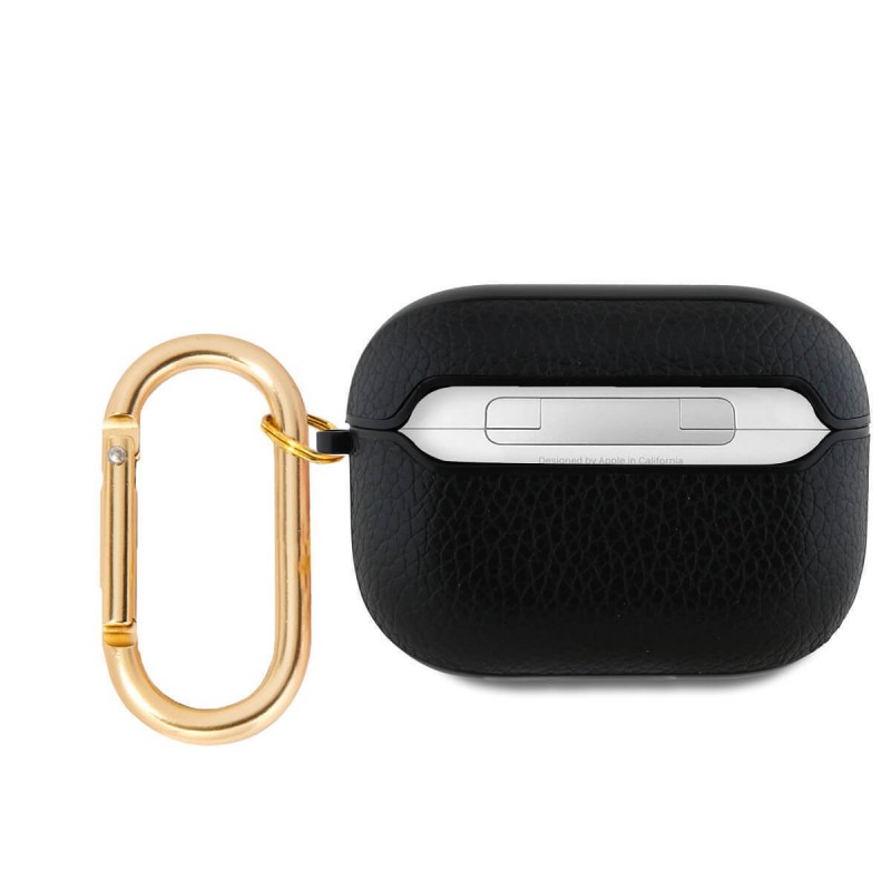 Θήκη Guess PU Grained Classic Logo Case Airpods Pro Black