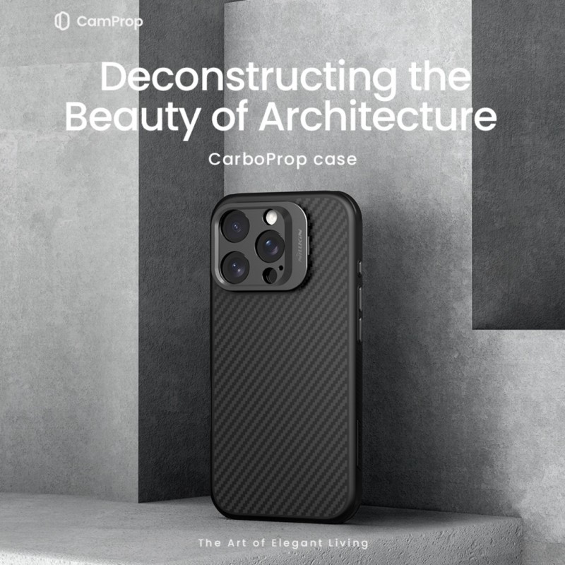 Θήκη Nillkin CarboProp Aramid Magnetic Cover Apple iPhone 16 Pro (6.3") Black