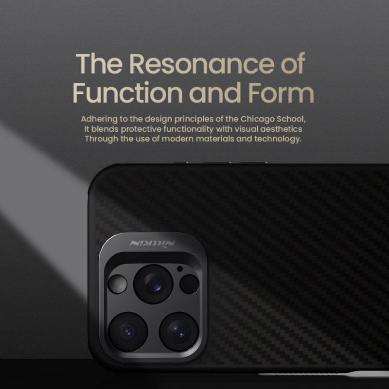 Θήκη Nillkin CarboProp Aramid Magnetic Cover Apple iPhone 16 Pro (6.3") Black