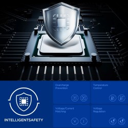 Φορτιστής Ταξιδιού Spigen EE352EU Essential 2-Port Network Charger 35W Black