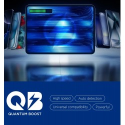 Φορτιστής Ταξιδιού Spigen EE472EU Essential 2-Port Network Charger 47W Black