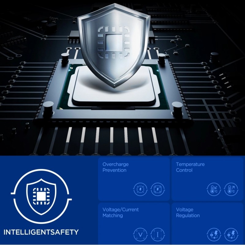 Φορτιστής Ταξιδιού Spigen EE472EU Essential 2-Port Network Charger 47W Black