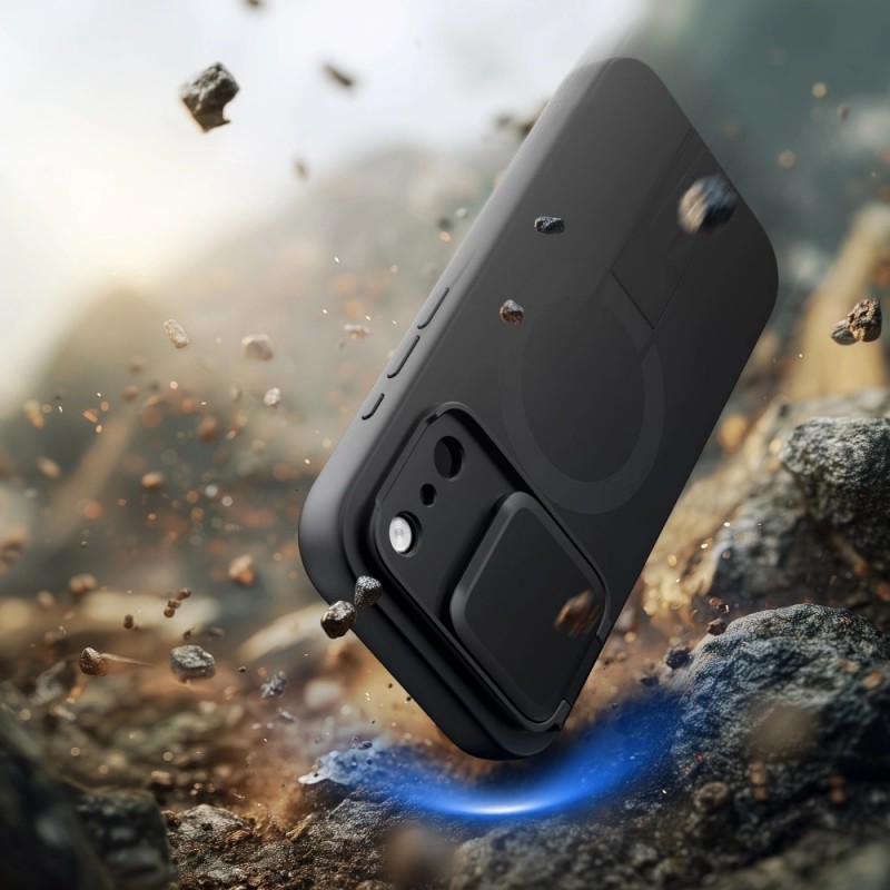 Θήκη Tech-Protect Kevlar Aura Magsafe Cover For iPhone 17 Pro Max (6.9") Black