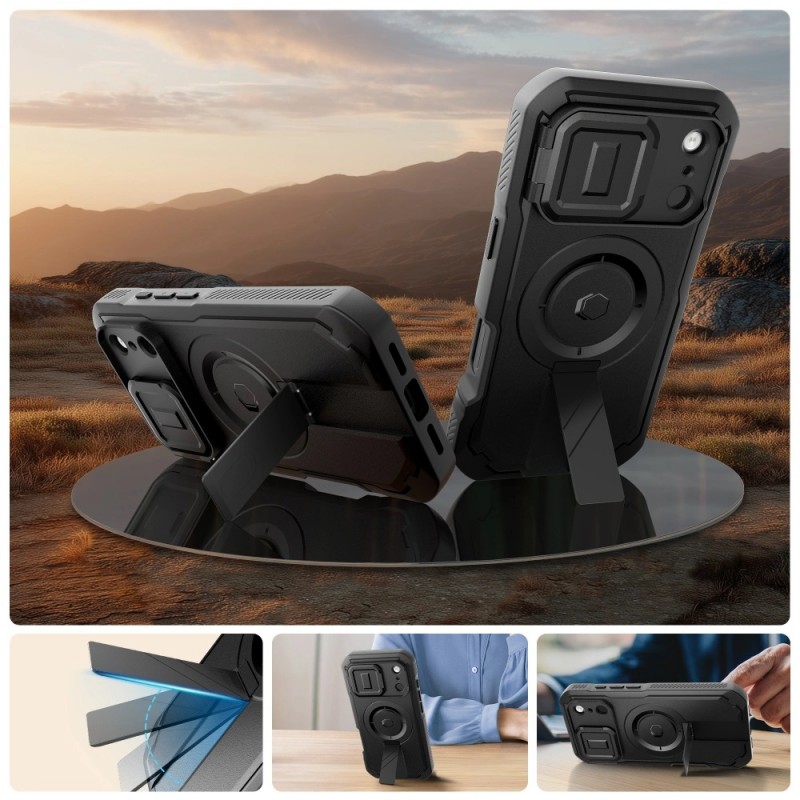 Θήκη Tech-Protect Kevlar Magsafe Cover For iPhone 17 Pro Max (6.9") Black