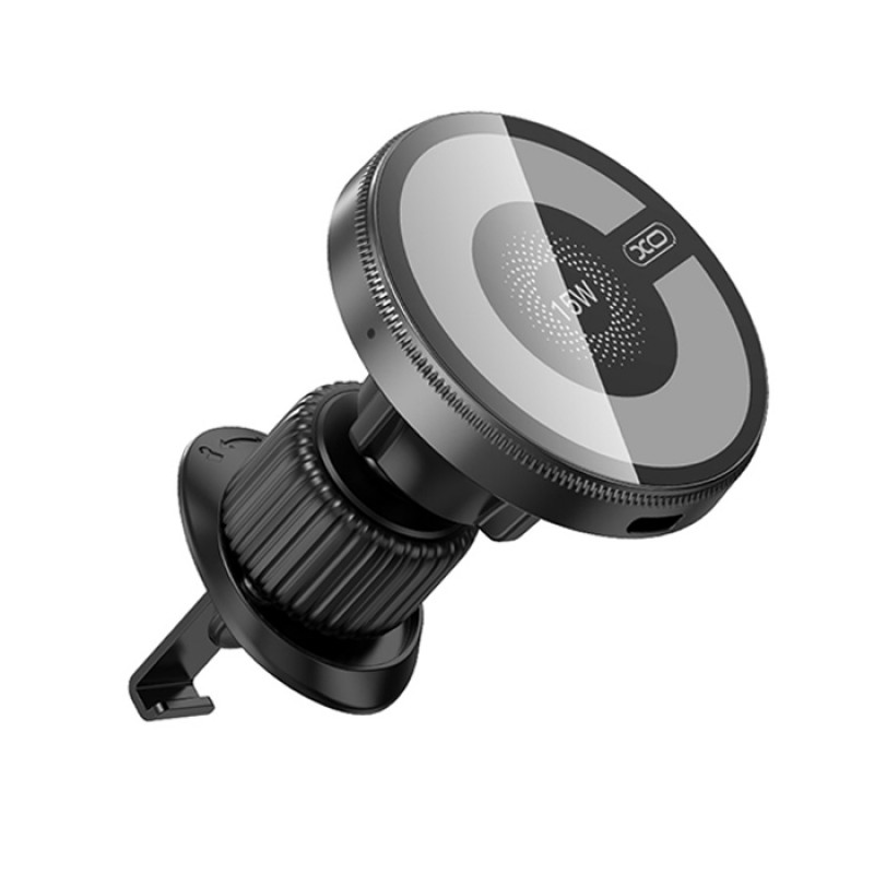 Φορτιστής Αυτοκινήτου XO CX025 Magnetic Wireless Car Charger Black