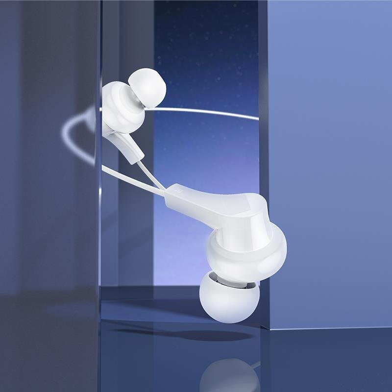 Ακουστικά Handsfree Earphones Hoco M114 In-ear Type-C White
