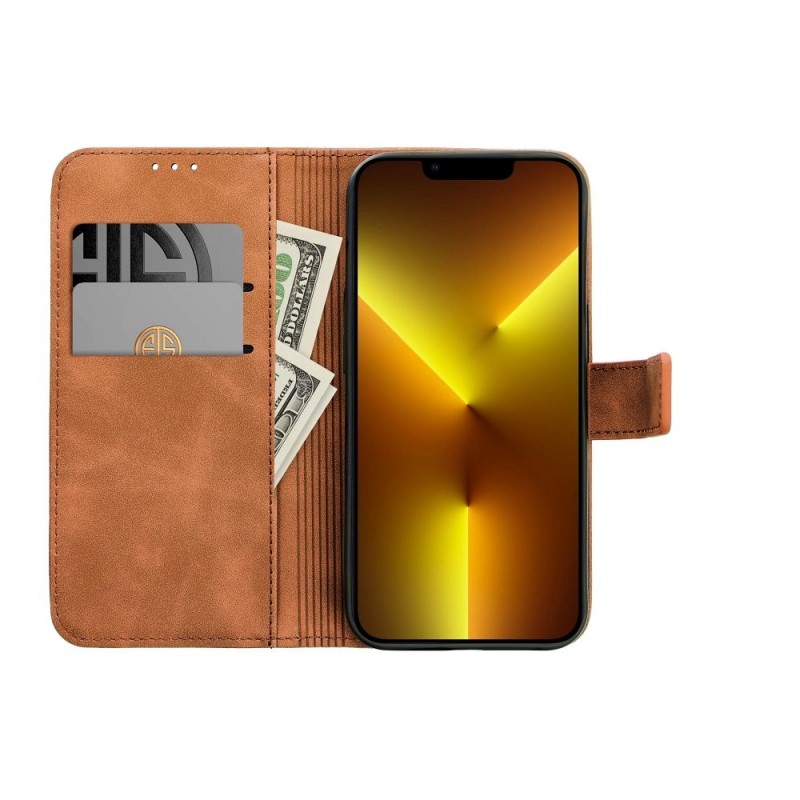 Θήκη Tender Book Cover Xiaomi Redmi Note 13 5G Brown