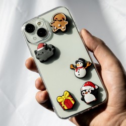 3D Stickers for Cases Christmas in Xmas Box (5pcs)