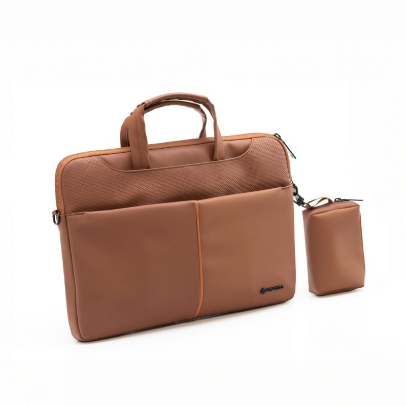 Θήκη Forcell F-Protect Urban Style Bag for Laptop 15,6" Brown