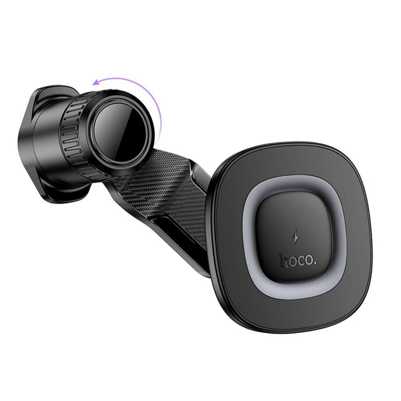 Βάση Αυτοκινήτου Hoco H30 Wireless Car Holder Dashboard 15W Black 