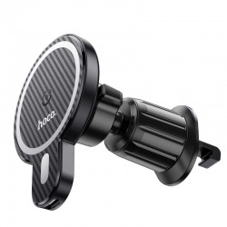 Βάση Αυτοκινήτου Hoco CA85 Wireless Car Holder Air Vent with Magsafe 15W Black 