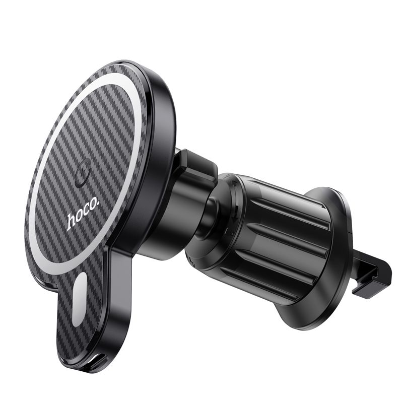 Βάση Αυτοκινήτου Hoco CA85 Wireless Car Holder Air Vent with Magsafe 15W Black 