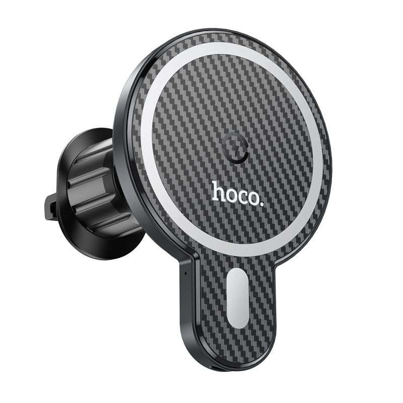 Βάση Αυτοκινήτου Hoco CA85 Wireless Car Holder Air Vent with Magsafe 15W Black 