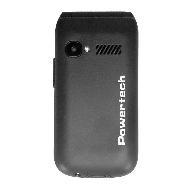 Powertech Milly Flip V2 Dual SIM with SOS Button Black