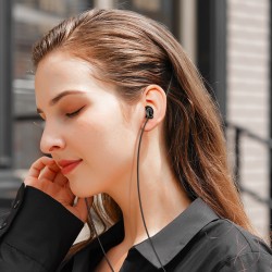 Ακουστικά Handsfree Borofone BM91 with Microphone Black