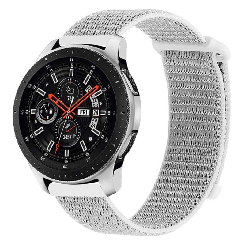 Ανταλλακτικό λουράκι QuickFit Nylon Band Grey για Samsung Galaxy Watch3(45mm)/Watch(46mm)/Huawei Watch 3 (46mm)/ Watch 3 Pro (48mm)/GT 2/Pro/Honor GS Pro/Amazfit GTR 3 (46mm)/GTR 3 Pro/GTR(47mm)/ Stratos 3(48mm) (22mm) 