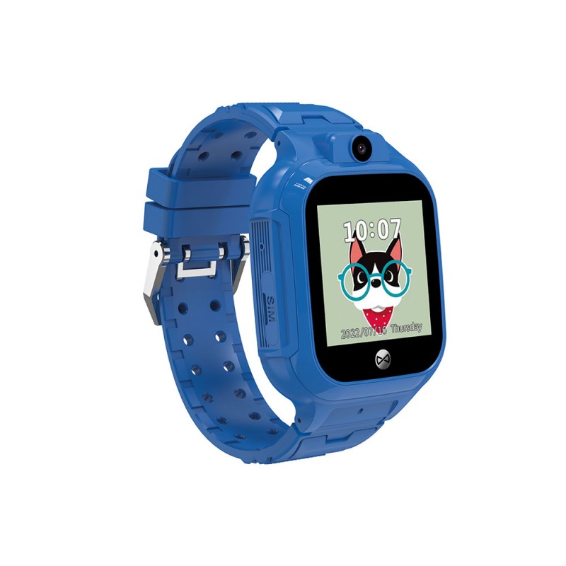 Παιδικό Ρολόι Χειρός Forever Smartwatch GPS WiFi Kids See Me! 3 KW-320 Blue