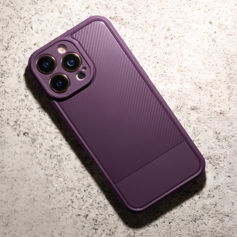 Θήκη Simple Carbon Cover Samsung Galaxy A56 SM-A566 / A36 SM-A366 5G Purple
