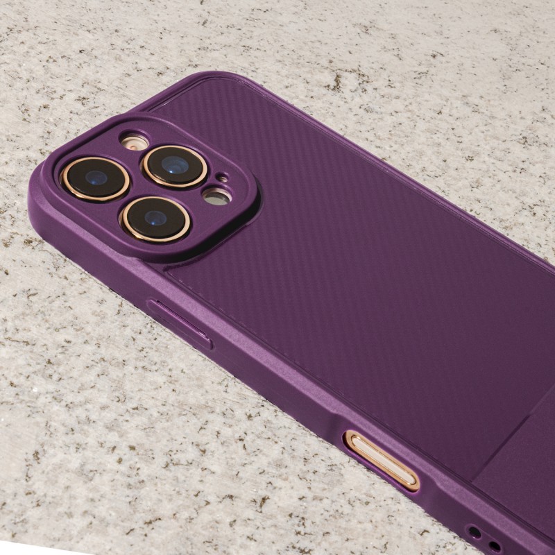Θήκη Simple Carbon Cover Samsung Galaxy A56 SM-A566 / A36 SM-A366 5G Purple